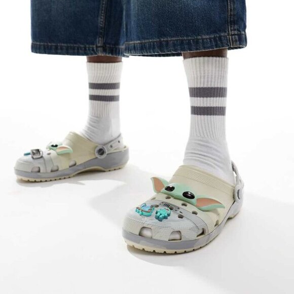 Crocs Men\'s Star Wars Grogu Classic Clog Size 12 NWOT